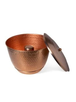 Hammered Copper Hose Pot With Lid -Hot Sale Flower Seed Store 8613311 5812