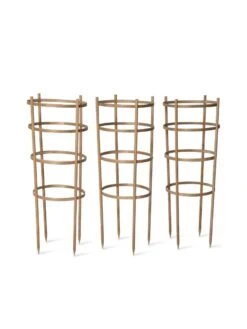 Bamboo Tomato Cages, Set Of 3 -Hot Sale Flower Seed Store 8613426 4679 bamboo tomato cages 3